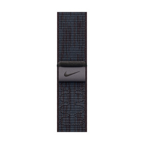 Apple Watch 42mm Nike Sport Loop, schwarz/blau