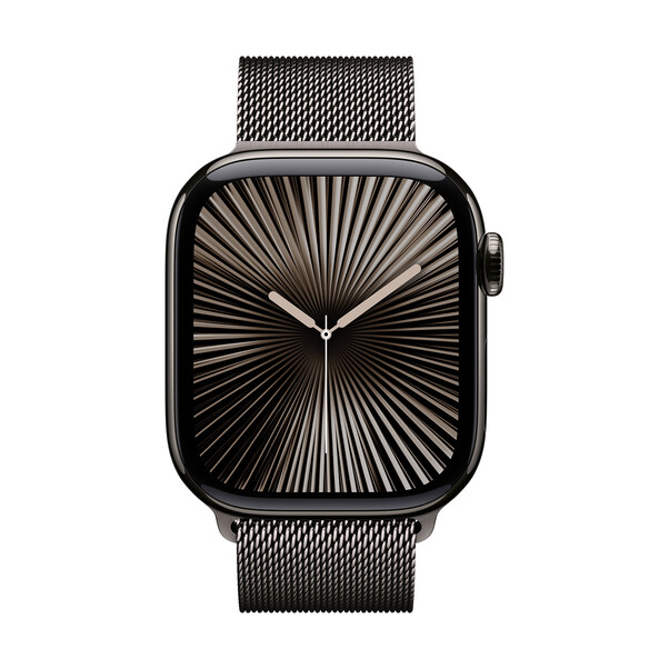 Sie sehen das Produktbild 05 von 42 mm Milanaise Armband Schiefer 42 mm Milanaise Armband Schiefer