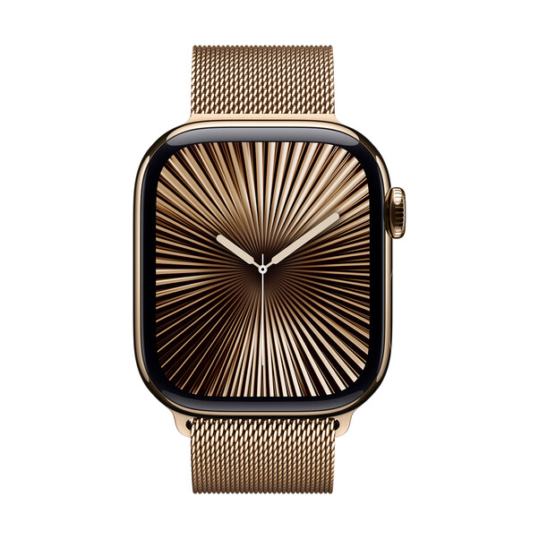 Sie sehen das Produktbild 05 von Apple Watch 42mm Milanaise-Armband, gold Apple Watch 42mm Milanaise-Armband, gold