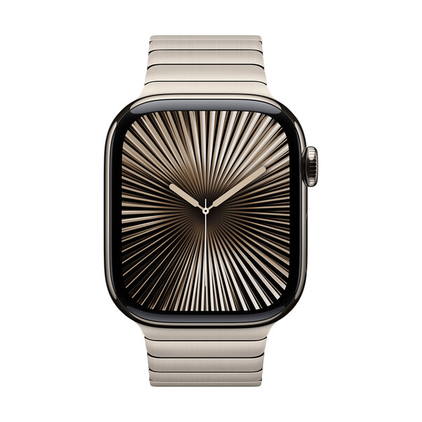 Sie sehen das Produktbild 05 von Apple Watch 42mm Gliederarmband, natur Apple Watch 42mm Gliederarmband, natur