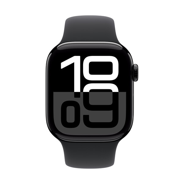 Sie sehen das Produktbild 06 von Apple Watch 40mm Sportarmband, schwarz- M/L Apple Watch 40mm Sportarmband, schwarz- M/L