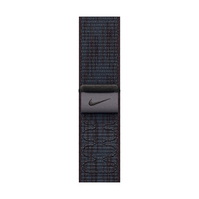 Apple Watch 40mm Nike Sport Loop, schwarz/blau&amp;gt;