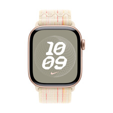 Sie sehen das Produktbild 04 von Apple Watch 40mm Nike Sport Loop, polarstern/pink> Apple Watch 40mm Nike Sport Loop, polarstern/pink>