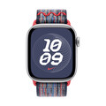 Sie sehen das Produktbild 06 von Apple Watch 40mm Nike Sport Loop, blau/rot> Apple Watch 40mm Nike Sport Loop, blau/rot>