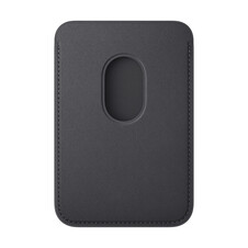 Apple iPhone Feingewebe Wallet mit MagSafe, schwarz>