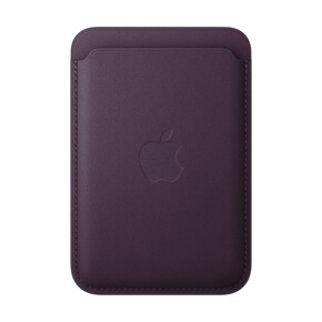 iPhone Feingewebe Wallet mit MagSafe – Brombeere