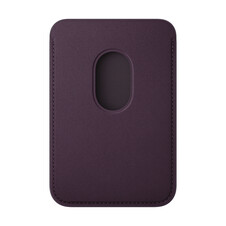 Sie sehen das Produktbild 02 von Apple iPhone Feingewebe Wallet mit MagSafe, brombeere> Apple iPhone Feingewebe Wallet mit MagSafe, brombeere>