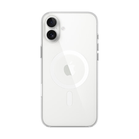Sie sehen das Produktbild 01 von Apple iPhone 16 Plus Clear Case mit MagSafe, transparent Apple iPhone 16 Plus Clear Case mit MagSafe, transparent