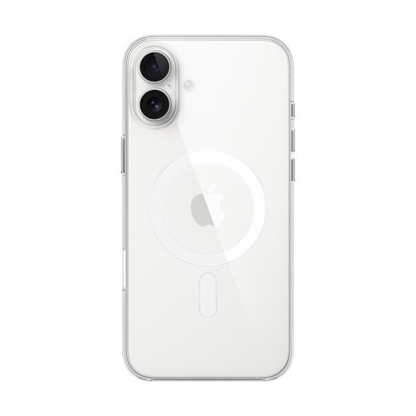 Sie sehen das Produktbild 01 von Apple iPhone 16 Plus Clear Case mit MagSafe, transparent Apple iPhone 16 Plus Clear Case mit MagSafe, transparent