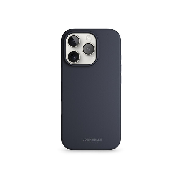 Sie sehen das Produktbild 01 von Vonmählen Silikon-Case für iPhone 16 Pro Max, dunkelblau Vonmählen Silikon-Case für iPhone 16 Pro Max, dunkelblau