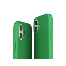 Sie sehen das Produktbild 03 von Vonmählen Silikon-Case für iPhone 16 Plus, grün Vonmählen Silikon-Case für iPhone 16 Plus, grün