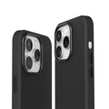 Sie sehen das Produktbild 02 von Vonmählen Kunstleder-Case für iPhone 16 Pro Max, schwarz Vonmählen Kunstleder-Case für iPhone 16 Pro Max, schwarz