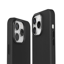 Sie sehen das Produktbild 02 von Vonmählen Kunstleder-Case für iPhone 16 Pro Max, schwarz Vonmählen Kunstleder-Case für iPhone 16 Pro Max, schwarz
