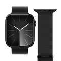 Sie sehen das Produktbild 01 von Vonmählen Milanese-Armband 2 für Apple Watch 38/40/41 mm, schwarz Vonmählen Milanese-Armband 2 für Apple Watch 38/40/41 mm, schwarz