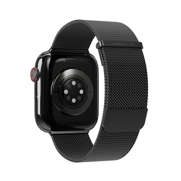 Sie sehen das Produktbild 03 von Vonmählen Milanese-Armband 2 für Apple Watch 38/40/41 mm, schwarz Vonmählen Milanese-Armband 2 für Apple Watch 38/40/41 mm, schwarz