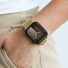 Sie sehen das Produktbild 04 von Vonmählen Milanese-Armband 2 für Apple Watch 42/44/45/49 mm, gold Vonmählen Milanese-Armband 2 für Apple Watch 42/44/45/49 mm, gold