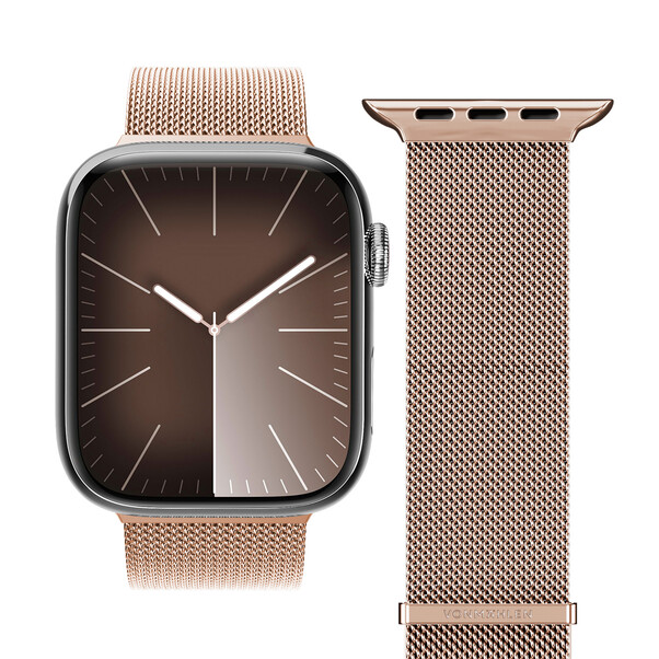 Sie sehen das Produktbild 01 von Vonmählen Milanese-Armband 2 für Apple Watch 38/40/41 mm, rosegold Vonmählen Milanese-Armband 2 für Apple Watch 38/40/41 mm, rosegold