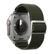 Sie sehen das Produktbild 03 von Vonmählen Classic Nylon-Armband für Apple Watch 42/44/45/49 mm, olivgrün Vonmählen Classic Nylon-Armband für Apple Watch 42/44/45/49 mm, olivgrün