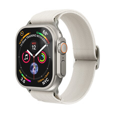 Sie sehen das Produktbild 02 von Vonmählen Classic Nylon-Armband für Apple Watch 42/44/45/49 mm, beige Vonmählen Classic Nylon-Armband für Apple Watch 42/44/45/49 mm, beige