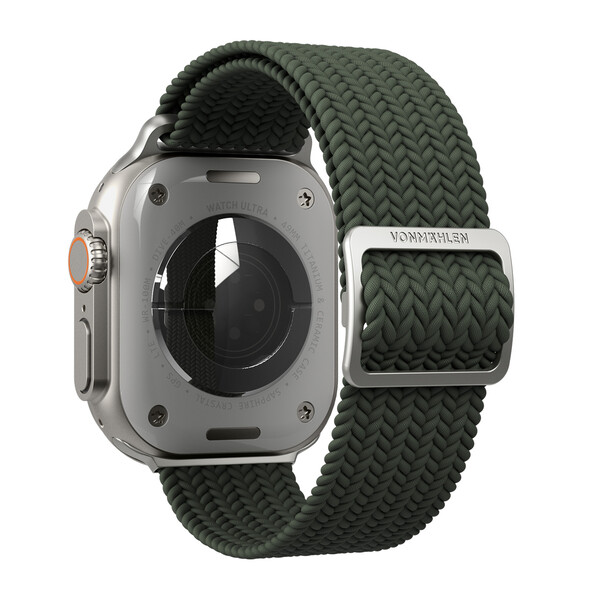 Sie sehen das Produktbild 03 von Vonmählen Woven-Armband für Apple Watch 38/40/41 mm, olivgrün Vonmählen Woven-Armband für Apple Watch 38/40/41 mm, olivgrün