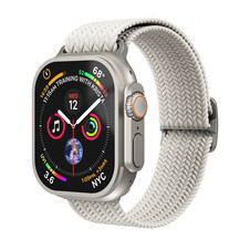 Sie sehen das Produktbild 02 von Vonmählen Woven-Armband für Apple Watch 42/44/45/49 mm, beige Vonmählen Woven-Armband für Apple Watch 42/44/45/49 mm, beige