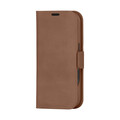 dbramante Lynge 2in1 Leder-Case mit MagSafe für iPhone 16, braun