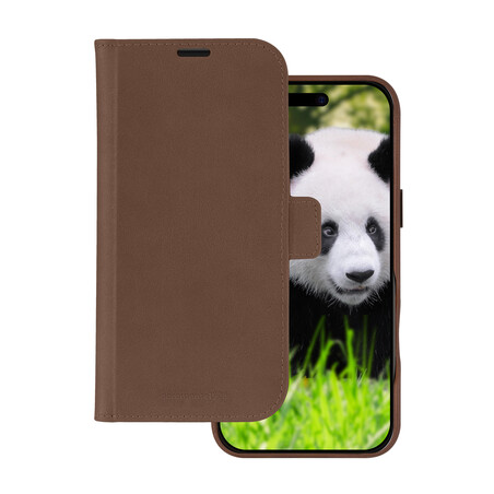 Sie sehen das Produktbild 01 von dbramante Lynge 2in1 Leder-Case mit MagSafe für iPhone 16 Plus, braun dbramante Lynge 2in1 Leder-Case mit MagSafe für iPhone 16 Plus, braun