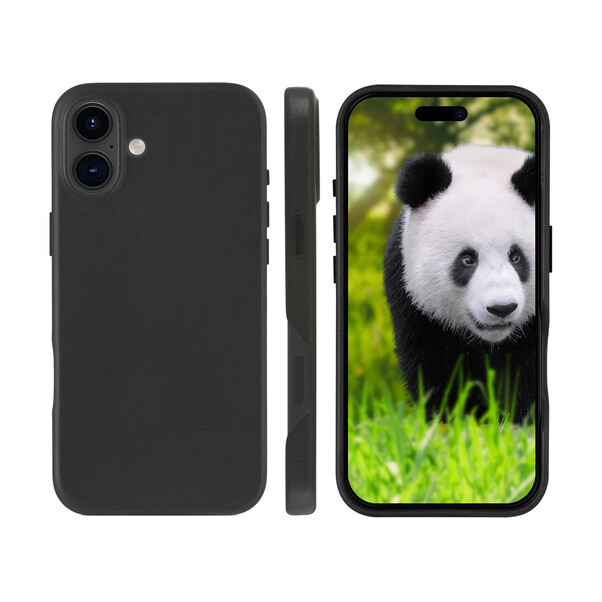 Sie sehen das Produktbild 05 von dbramante Lynge 2in1 Leder-Case mit MagSafe für iPhone 16 Plus, schwarz dbramante Lynge 2in1 Leder-Case mit MagSafe für iPhone 16 Plus, schwarz