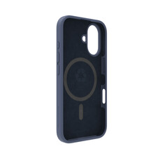 dbramante Monaco Silikoncase mit MagSafe für iPhone 16, blau >