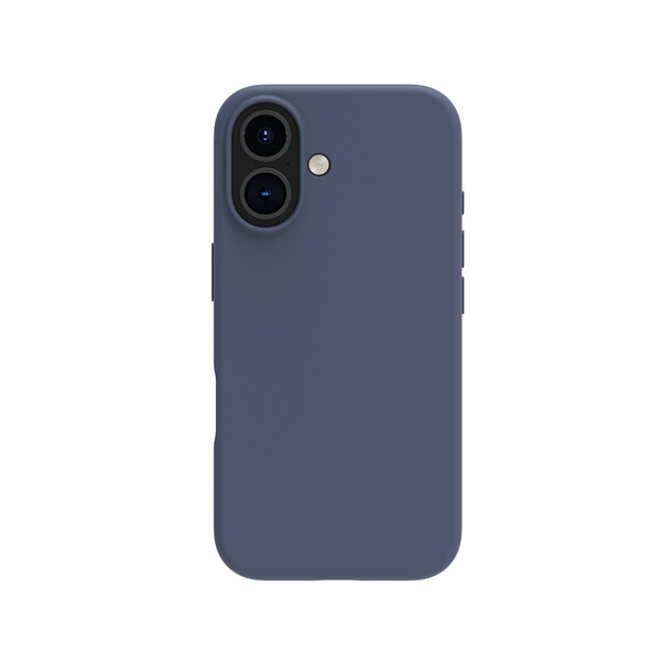 dbramante Monaco Silikoncase mit MagSafe für iPhone 16, blau >