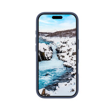 Sie sehen das Produktbild 02 von dbramante Monaco Silikoncase mit MagSafe für iPhone 16 Pro, blau dbramante Monaco Silikoncase mit MagSafe für iPhone 16 Pro, blau