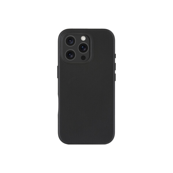 Sie sehen das Produktbild 02 von dbramante Roskilde Leder-Case mit MagSafe für iPhone 16 Pro, schwarz dbramante Roskilde Leder-Case mit MagSafe für iPhone 16 Pro, schwarz
