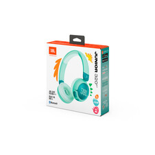 JBL JR320BT, kabellose On-Ear Kopfhörer für Kinder <85dB, grün