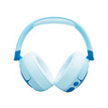 JBL JR470NC, kabellose NC Over-Ear Kopfhörer für Kinder <85dB, blau