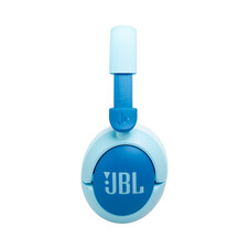 JBL JR470NC, kabellose NC Over-Ear Kopfhörer für Kinder <85dB, blau