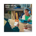 JBL JR470NC, kabellose NC Over-Ear Kopfhörer für Kinder <85dB, blau