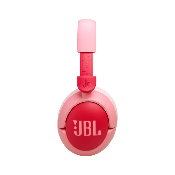 JBL JR470NC, kabellose NC Over-Ear Kopfhörer für Kinder <85dB, pink
