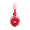 JBL JR470NC, kabellose NC Over-Ear Kopfhörer für Kinder <85dB, pink