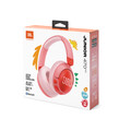 JBL JR470NC, kabellose NC Over-Ear Kopfhörer für Kinder <85dB, pink