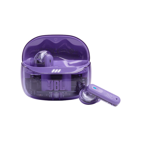 Sie sehen das Produktbild 01 von JBL Tune Beam 2 GHOST, lila JBL Tune Beam 2 GHOST, lila