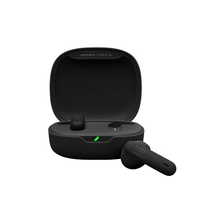 Sie sehen das Produktbild 01 von JBL Wave Flex 2 kabelloser In-Ear Kopfhörer, schwarz JBL Wave Flex 2 kabelloser In-Ear Kopfhörer, schwarz