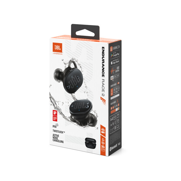 Sie sehen das Produktbild 04 von JBL Endurance Race 2, In-Ear-Sport Kopfhörer, schwarz JBL Endurance Race 2, In-Ear-Sport Kopfhörer, schwarz