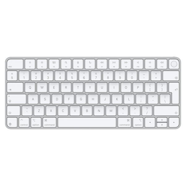 Sie sehen das Produktbild 01 von Magic Keyboard mit Touch ID für Mac Modelle mit Apple Chip – Englisch (International) Magic Keyboard mit Touch ID für Mac Modelle mit Apple Chip – Englisch (International)