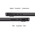 MacBook Pro 14" mit M4 Chip, 10-Core CPU und 10-Core GPU, 16GB, 1TB SSD, space schwarz>