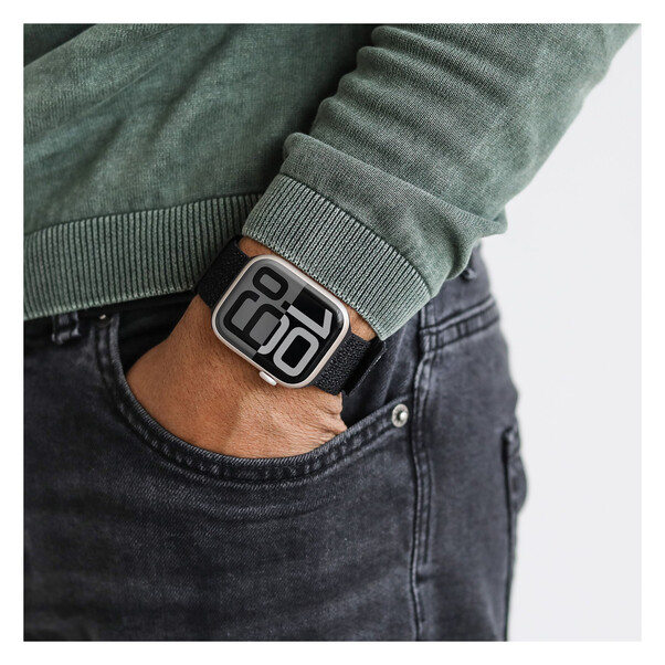 Sie sehen das Produktbild 04 von Vonmählen Sport-Armband 2 für Apple Watch 42/44/45/49 mm, schwarz Vonmählen Sport-Armband 2 für Apple Watch 42/44/45/49 mm, schwarz