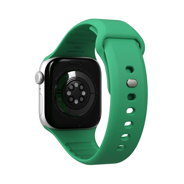 Sie sehen das Produktbild 03 von Vonmählen Classic 2 Silikonarmband für Apple Watch 42/44/45/49 mm, grün Vonmählen Classic 2 Silikonarmband für Apple Watch 42/44/45/49 mm, grün