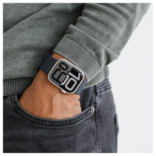 Vonmählen Sport-Armband 2 für Apple Watch 42/44/45/49 mm, dunkelblau