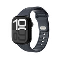 Sie sehen das Produktbild 02 von Vonmählen Classic 2 Silikonarmband für Apple Watch (38 / 40 / 41 mm), dunkelblau Vonmählen Classic 2 Silikonarmband für Apple Watch (38 / 40 / 41 mm), dunkelblau