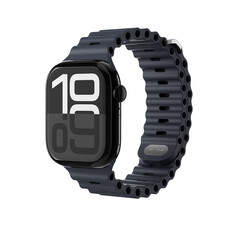 Sie sehen das Produktbild 02 von Vonmählen Wave-Armband 2 für Apple Watch 42/44/45/49 mm, dunkelblau Vonmählen Wave-Armband 2 für Apple Watch 42/44/45/49 mm, dunkelblau