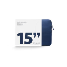 Trunk Neopren Sleeve für MacBook Air 15", navyblau